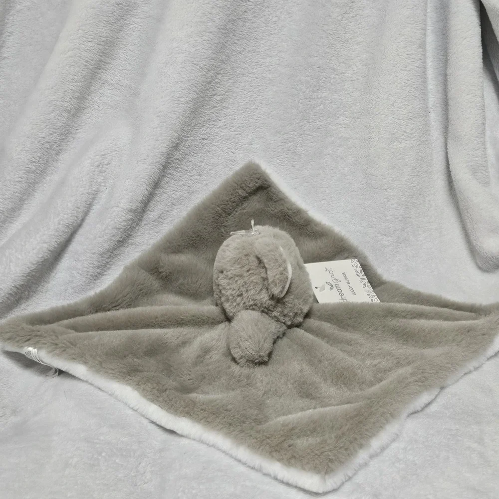 Dreamgro Koala Buddy Blankie Grey White Plush Security Blanket Lovey DH109-TP-MX